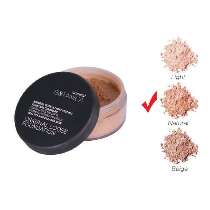 Mineral Botanica Powder Loose Foundation 15 gr ~ Original 100%