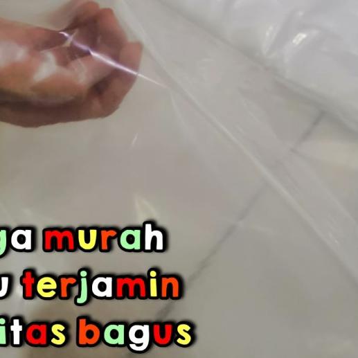 

PLASTIK COR BENING PE 012 LEBAR 2.5M SARUNG - TERPAL BENING METERAN