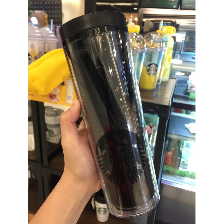 Tumbler Starbucks Original Black Acrylic Material
