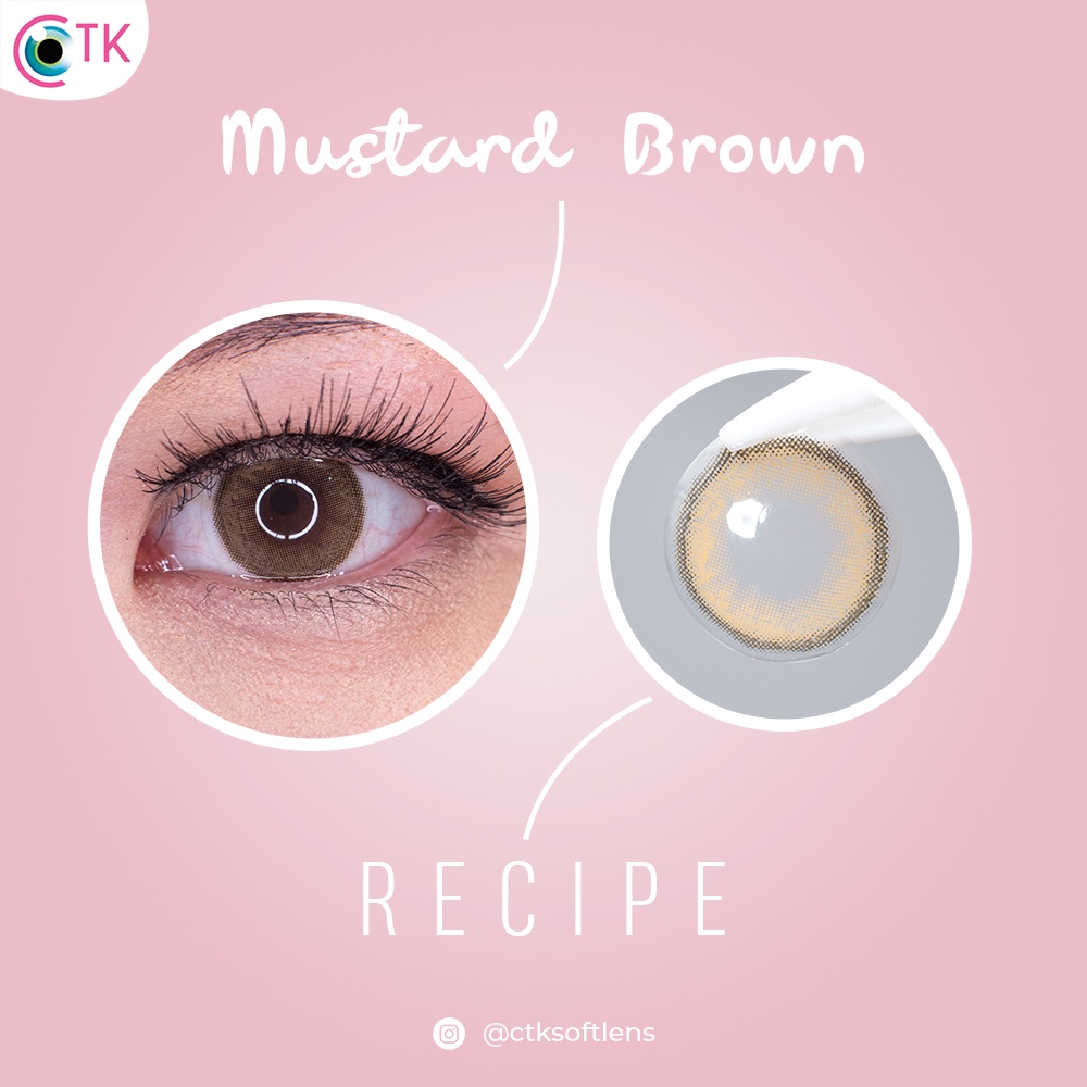 Softlens RECIPE Normal Kontak Lensa Warna soflen