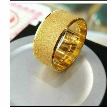 CINCIN EMAS PETAK 10 GRAM EMAS LONDON 24K KADAR 99,99% - CINCIN EMAS WANITA- CICIN EMAS MEDAN