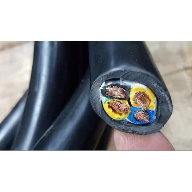 KABEL NYY 4x16mm HITAM SUPREME ECERAN ( PER METER )