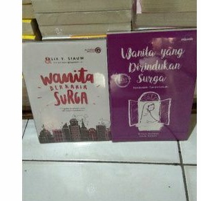 

Sepaket 2 buku wanita berkarir surga - wanita yang dirindukan surga