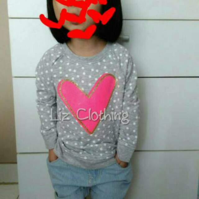 Sweater Anak  Cat & Jack - Heart