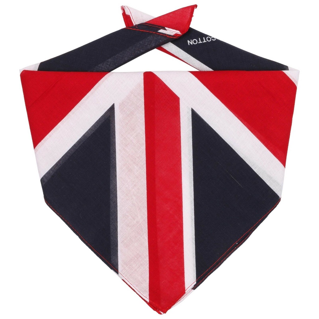 Union Jack Bandana / Syal slayer motif Bendera Inggris