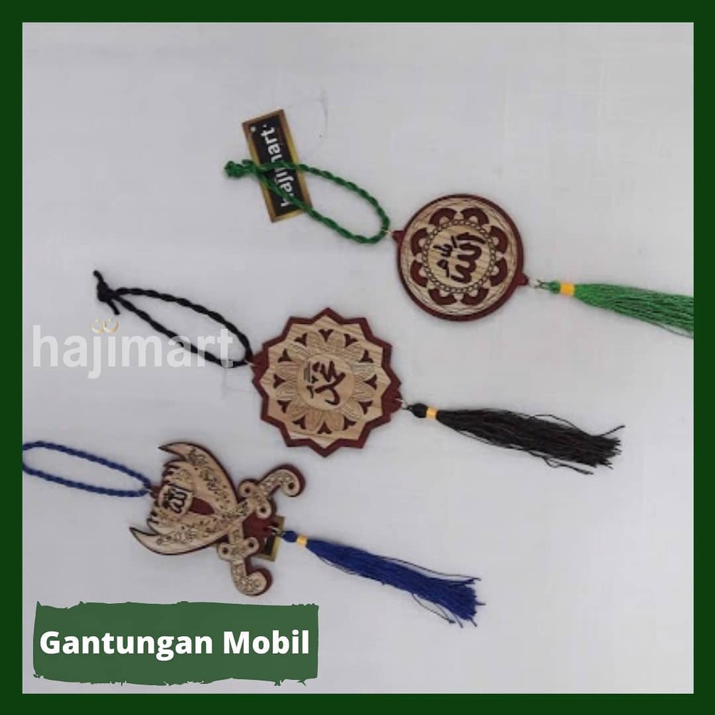 Gantungan Mobil/ Gantungan Kunci/Gantungan Arab / Souvenir / Oleh Oleh Haji dan Umroh
