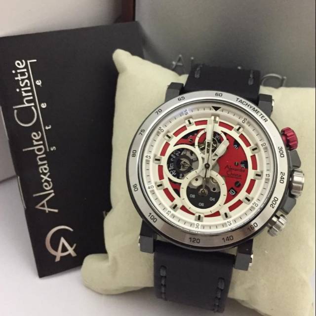 Alexandre Christie AC 6429 Silver MAN
