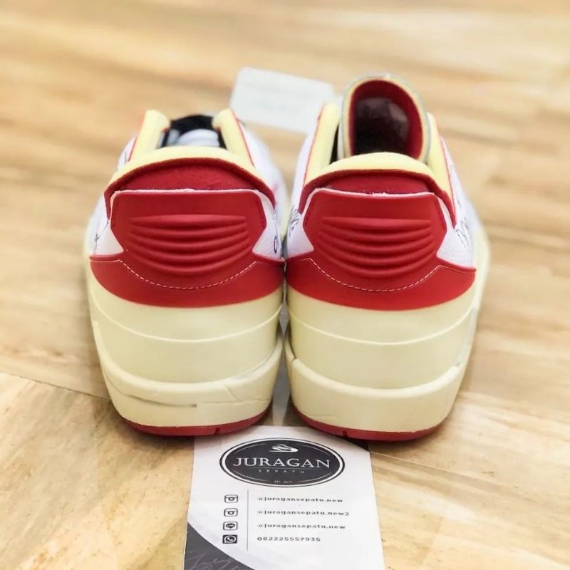 Air Jordan 2 Retro Low SP x Off-White &quot;White/Varsity Red&quot;