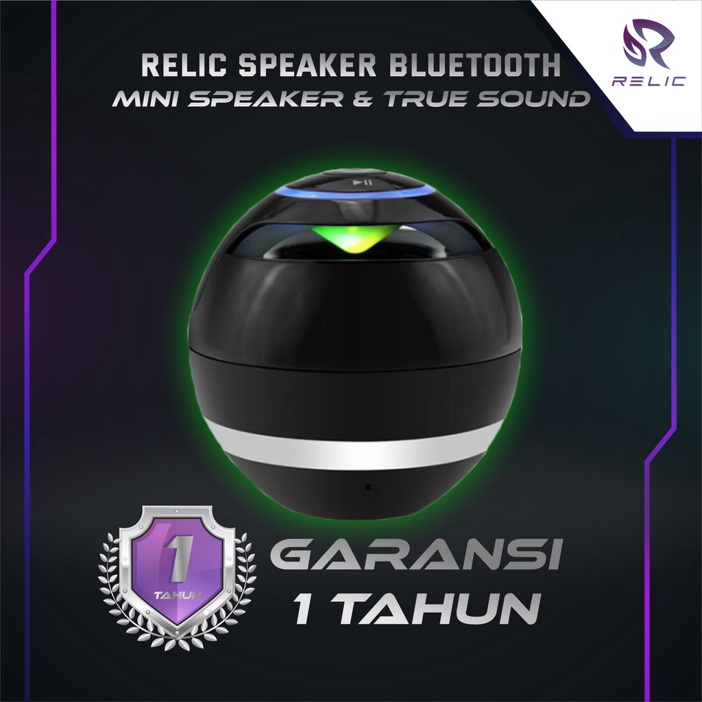 Speaker Bluetooth Mini Portable Import Pengeras Suara Perangkat Audio Premium Termurah Berkualitas by Relic