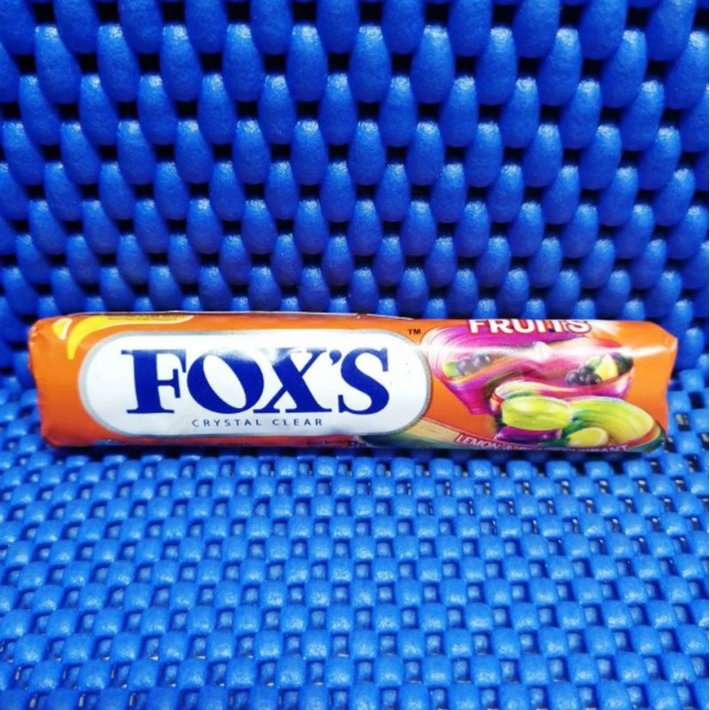 

foxs/fox/fox's fruit crystal clear 37gr permen rasa buah