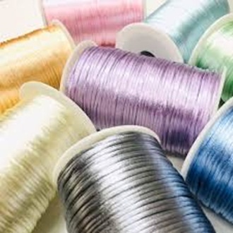 Tali Satin/Tali Cina/Tali RRC 2mm  Per 10 Yards