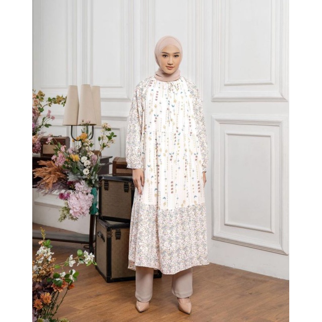 GARDENIA MIDI DRESS BY GEULIS