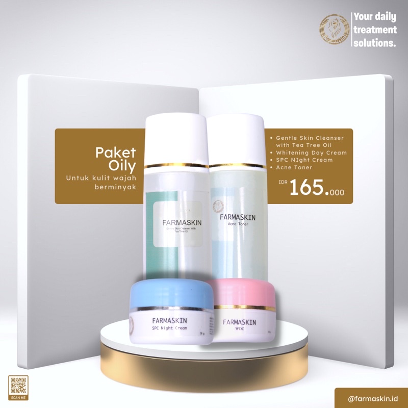 FARMASKIN PAKET OILY
