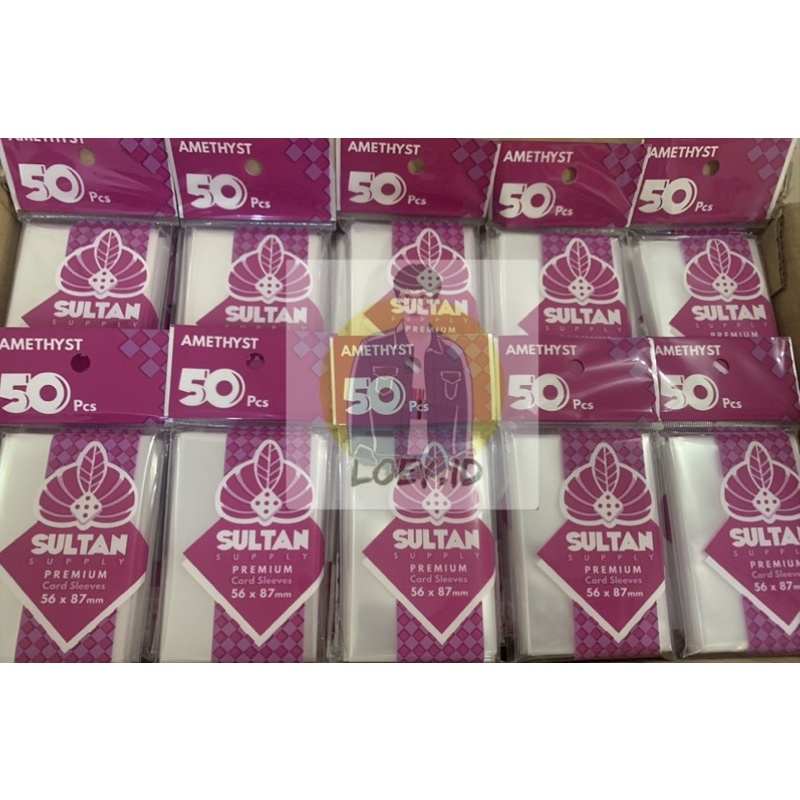 SULTAN AMETHYST PHOTOCARD INNER SLEEVE READY STOCK MURAH GROSIR (1 pax isi 50pcs)