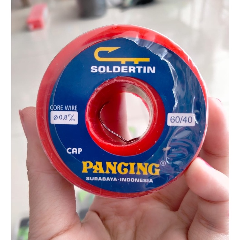 Timah Solder Wire Cap Pancing 60/40 Roll Besar