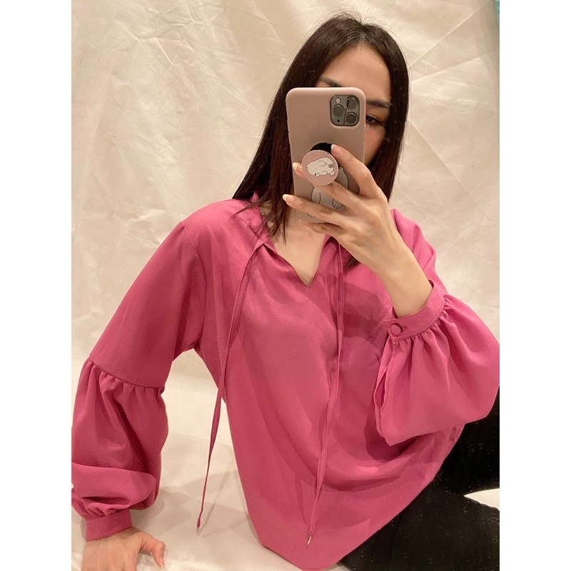 Atasan wanita Tali Leher,Atasan wanita warna