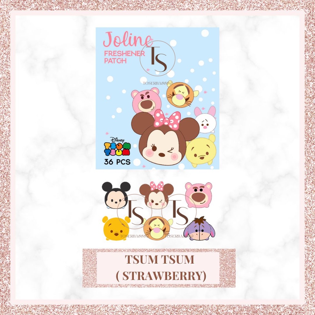 KEKINIAN!!! Stiker Masker Aroma Masker Stiker Tempel Aromaterapi Pengharum Masker Isi 36 Patch STELLA LOU/ MARVEL/ BT21 BTS/ SANRIO/ TSUM TSUM/ BRANDED/ Sticker Masker Anak/ Masker Anak/ Pengharum Masker Stiker