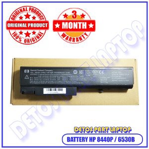 Battery Baterai Batre HP Compaq Original 6530b 6530 Elitebook 8440p 6930p 6735b 6730b 6545b 6550b 6