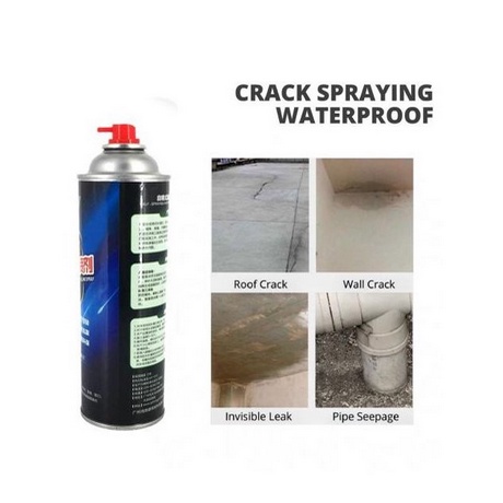 [OL] Spray Anti Bocor &amp; Karatan WaterProof Semprotan Penambal Lubang Pecah Roof Glue Exterior Wall Spray