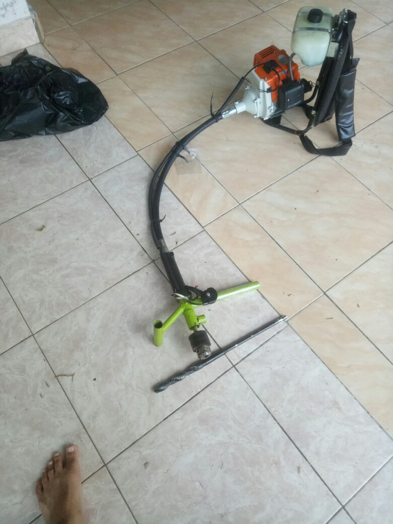 Mesin Bor Sawit Atau Bor Tanah (sistem Buka Pasang)