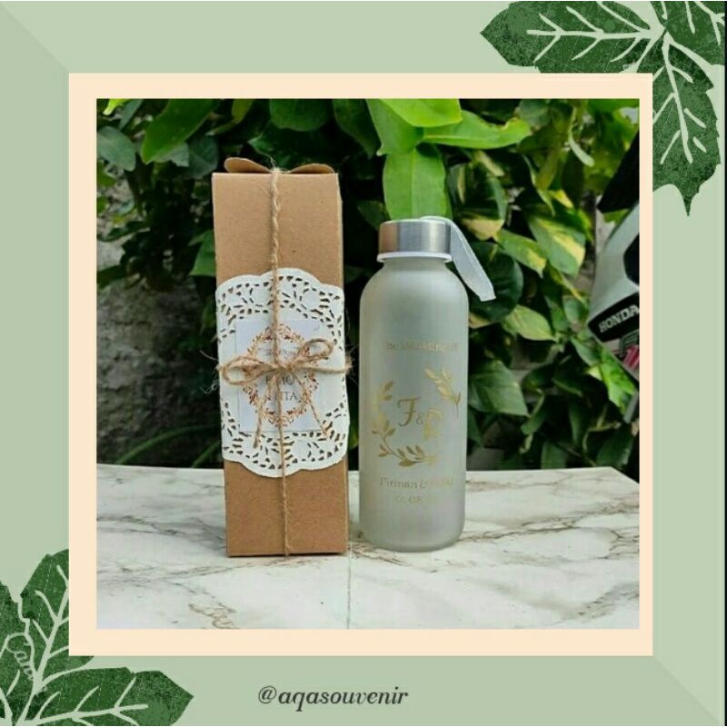 SOUVENIR TUMBLER CUSTOM KEMAS BOX TALI RUSTIK / SOUVENIR RUSTIK / SOUVENIR PERNIKAHAN / SOUVENIR CUS