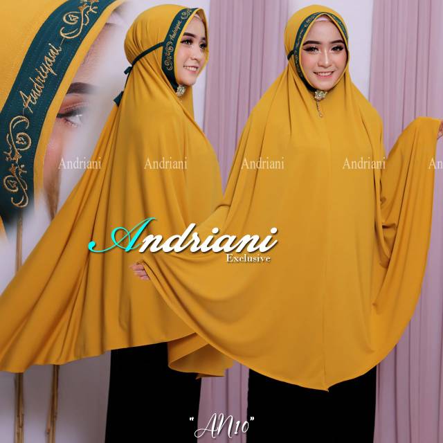 Hijab Andriani list bordir