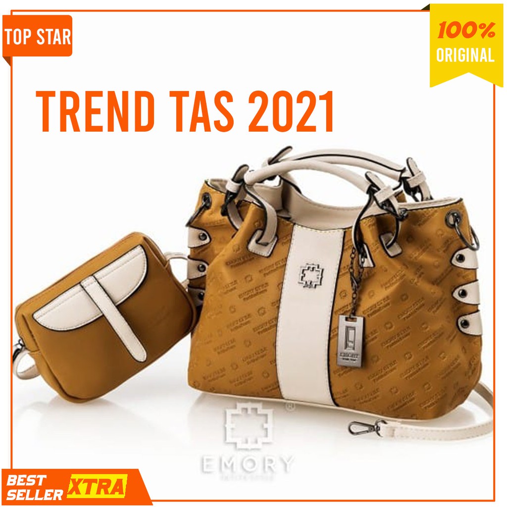 Tas Emory Model Terbaru Branded IMPORT Fashionable Kekinian 2021 Cervora. 08EMO33