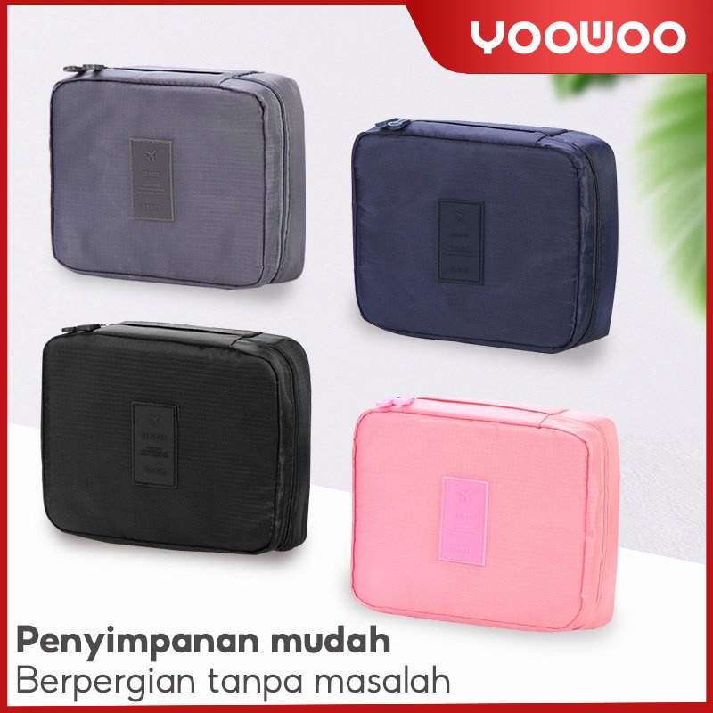 Tas Penyimpanan / Tas Kosmetik Multifungsi / Travel Bag / Pouch Makeup Organizer