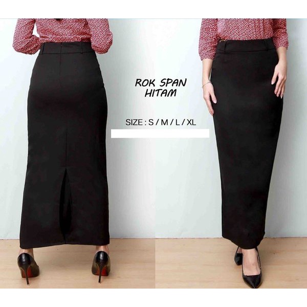 Rok Span Scuba Panjang/ Rok Span Panjang/ Rok Span Scuba Premium