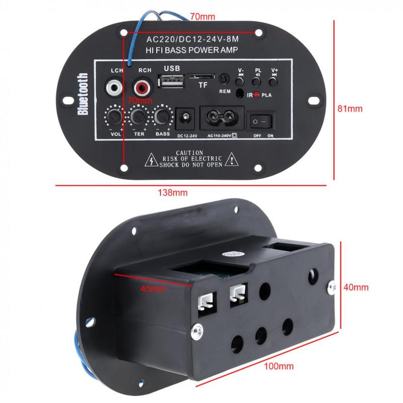 Amplifier Board Audio Bluetooth Subwoofer DIY 35W