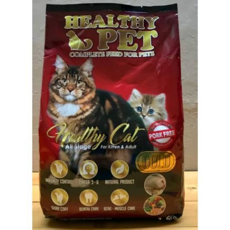 HEALTHY PET GOLD  Kemasan 7.5kg - Cat food Healthy cat For kitten &adult