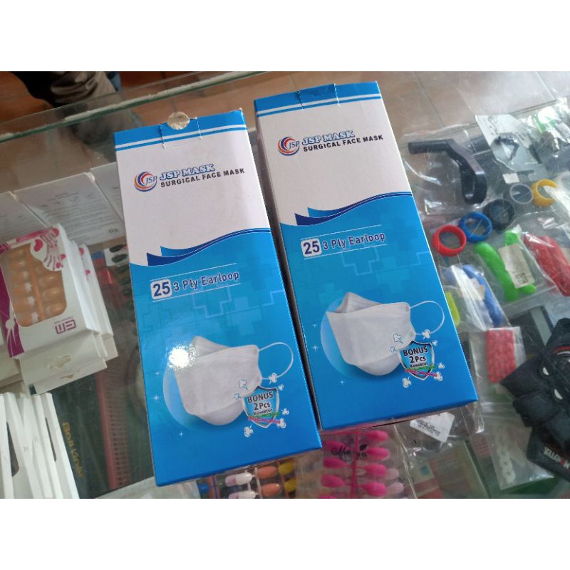 MASKER JSP KF94 HITAM PUTIH BISA MIX