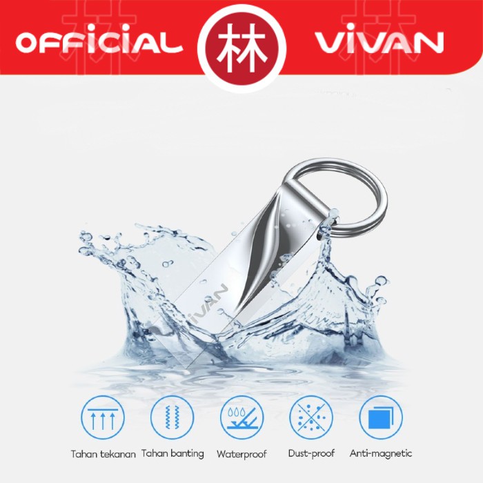 Vivan VF316 16GB Flashdisk Waterproof Ring Design