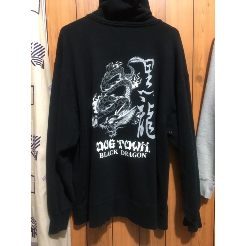 Hoodie Dog Town Black Dragon