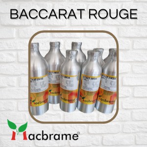 BIBIT PARFUM BACAR4T ROUGE 250ML MACBRAME BACARAT SWISS
