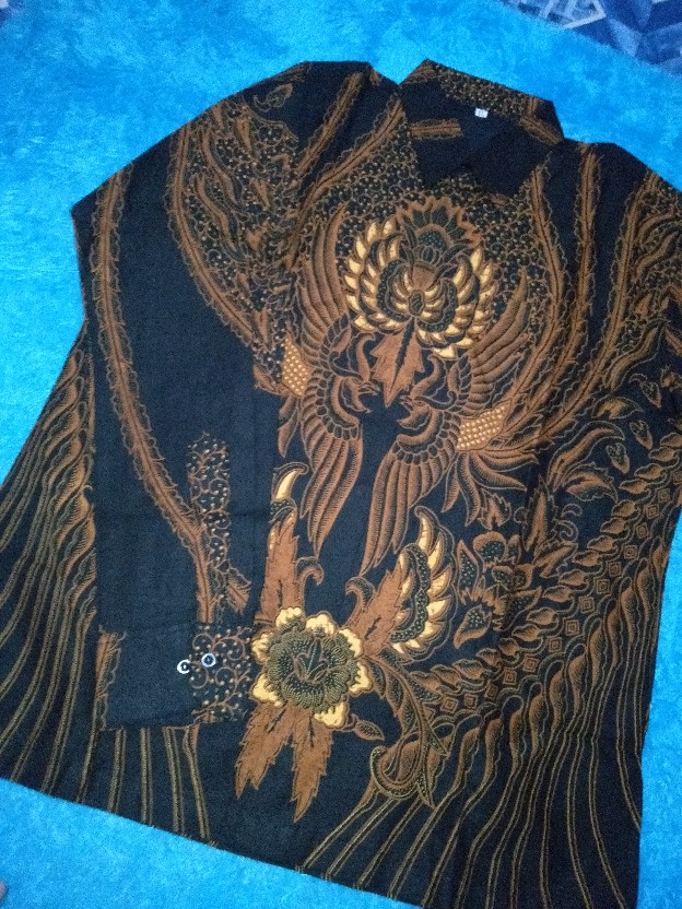 [full Furing] Baju Batik Pria Lengan Panjang Modern Natawijaya M-xxl Berkualitas Batik Solo Kanaya