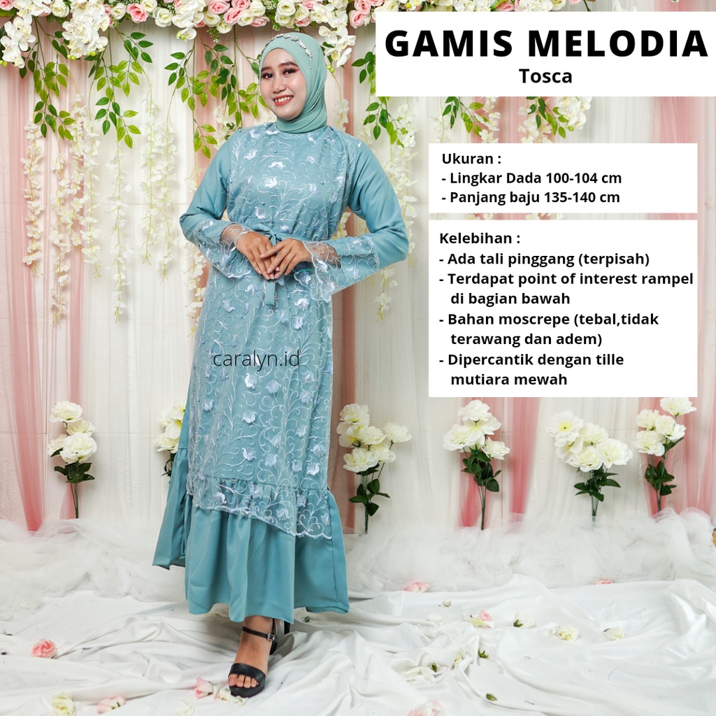 SUPER SALE GAMIS BROKAT TERBARU 2023MEEAH KEKINIAN MELODIA (BISA COD)