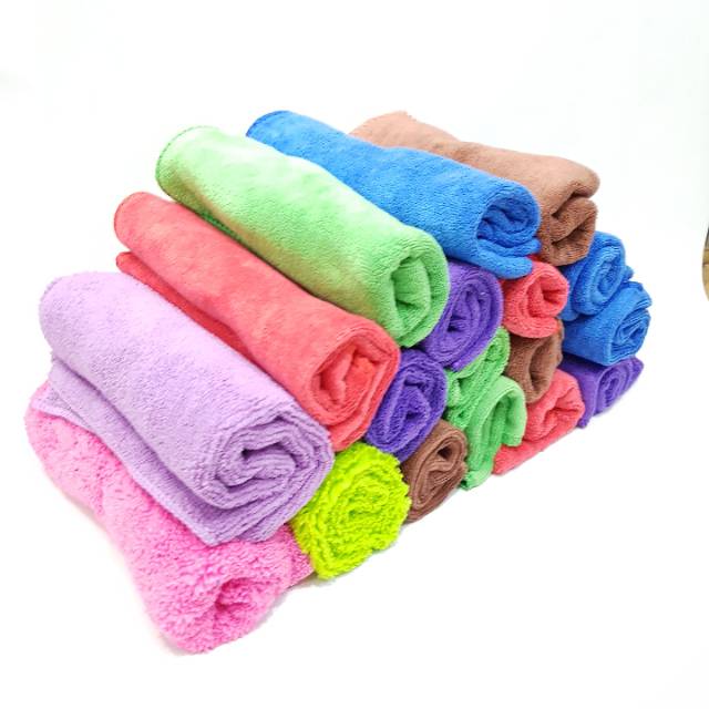 30X30 / 35X35 Kain Lap Microfiber  / kain lap serbaguna  ECERAN / pcs / SATUAN S1