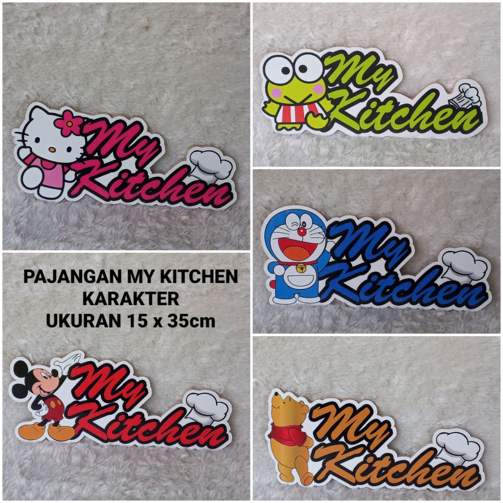 PAJANGAN KITCHEN HELLOKITTY / PAJANGAN KITCHEN DORAEMON / PAJANGAN KITCHEN KEROPI / PAJANGAN KITCHEN