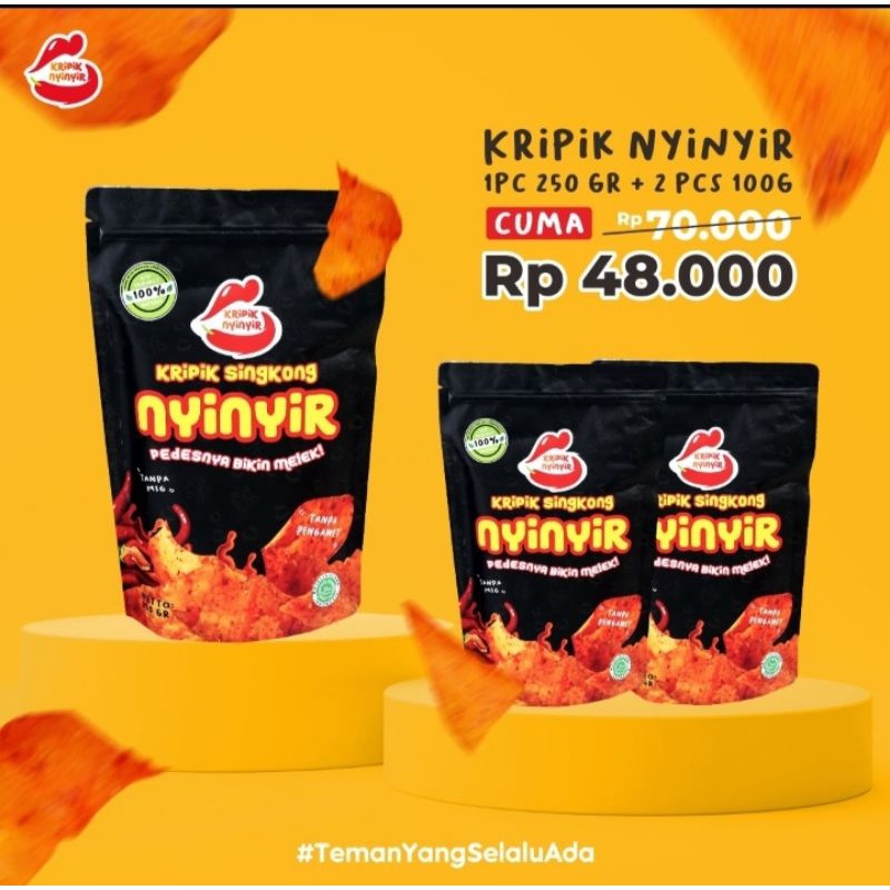 

Paket Kripik Nyinyir 1