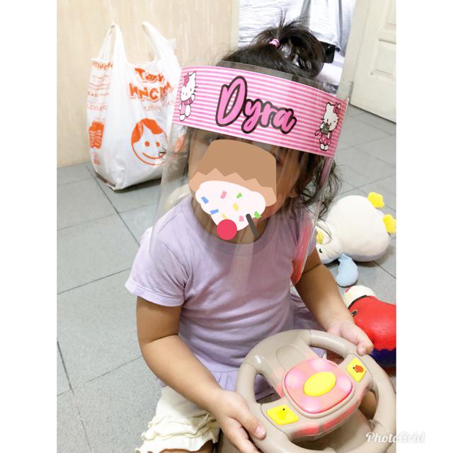 Face Shield Anak Custom Karakter