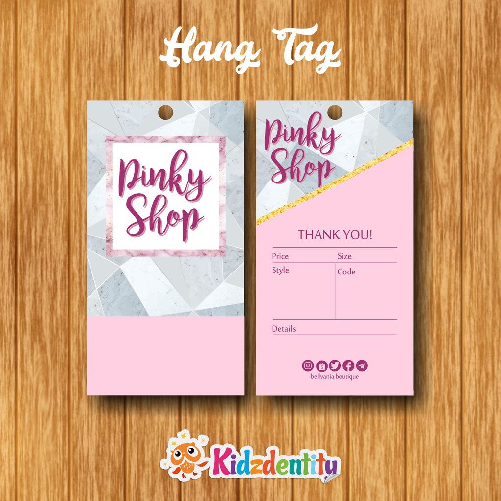 

KIDZDENTITY HANGTAG "07