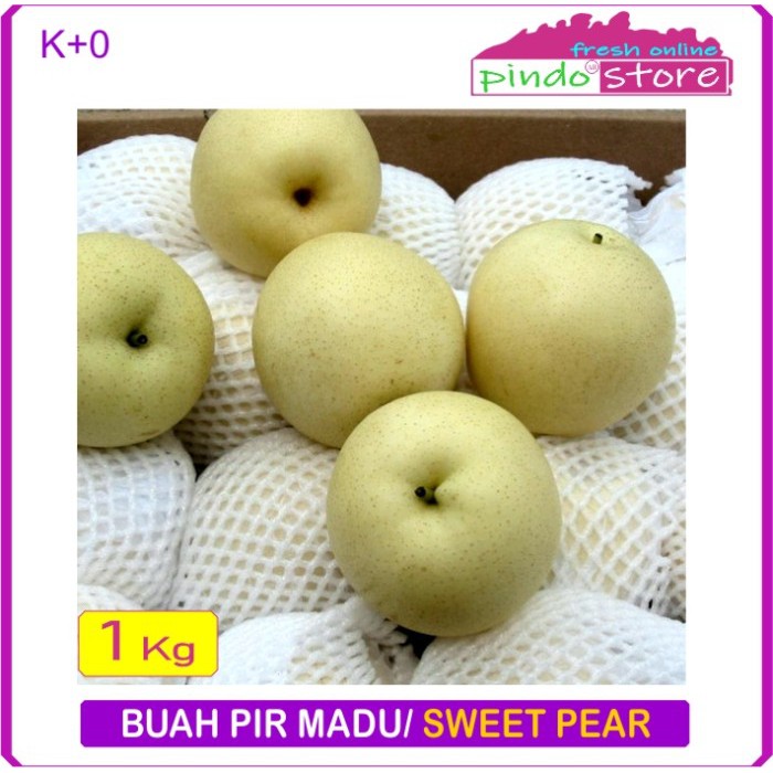 Jual Buah Pir Madu Sweet Pear Fresh Super 1kg Shopee Indonesia 