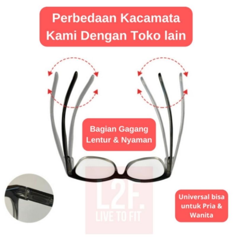 Kacamata Baca Plus Auto Focus One Power Readers Original Pria Wanita