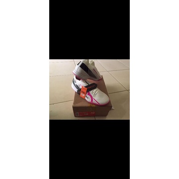 Sepatu Futsal Ortuseight Catalyst Liberte (White/Pink)