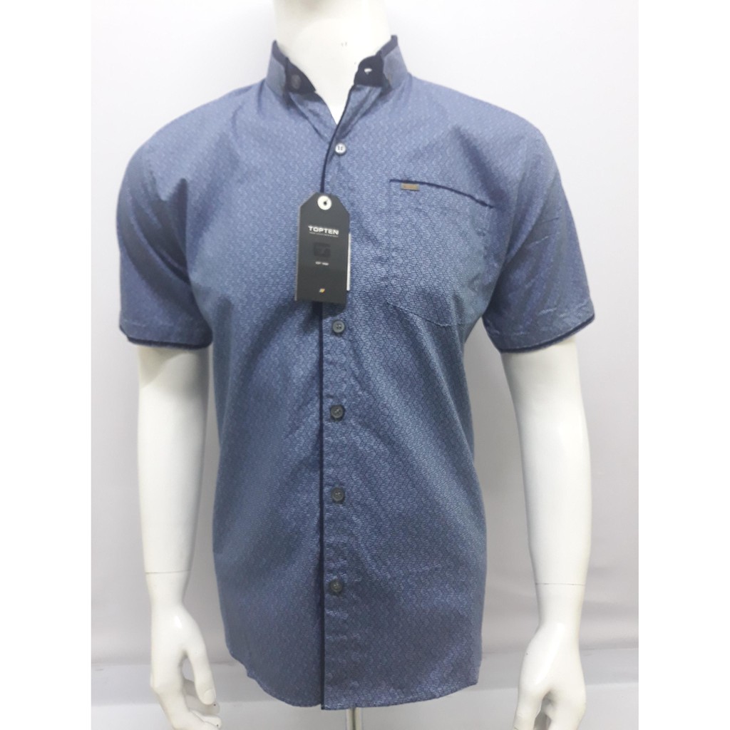 KEMEJA PRIA LENGAN PENDEK/TOPTEN_AR0552