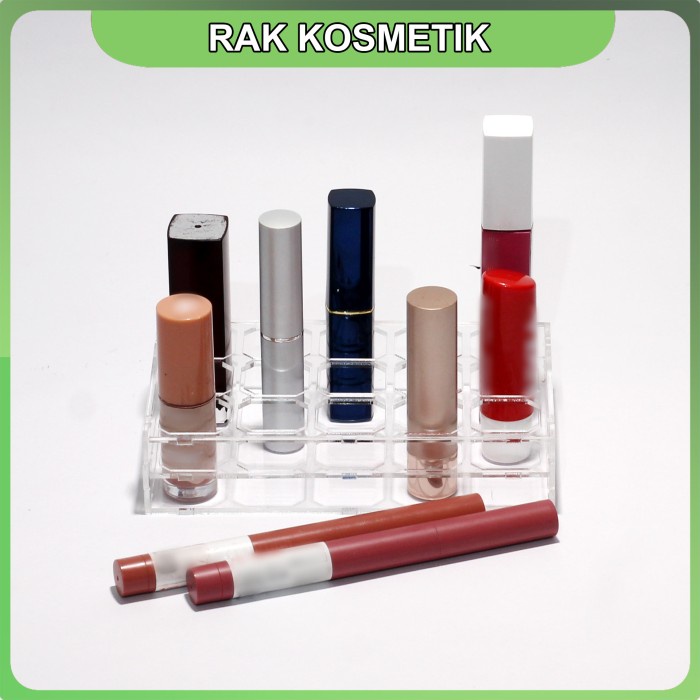

Promo Rak Kosmetik Lipstik Make Up Organizer isi 15