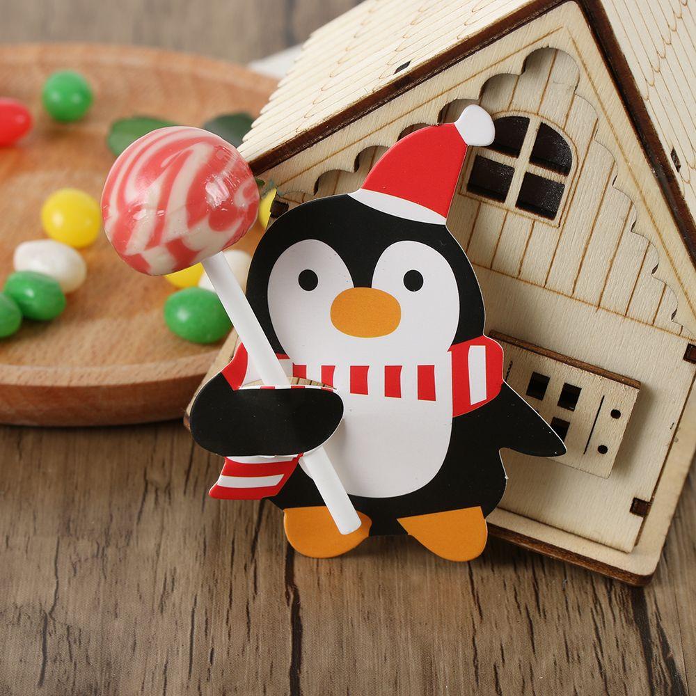 Suyo 50pcs/ Kartu Kertas Banyak Undangan DIY Snowman Natal