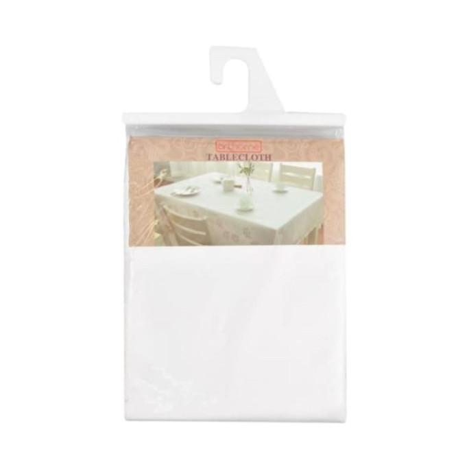 Taplak meja putih polos Bulat & taplak meja Kotak Arthome