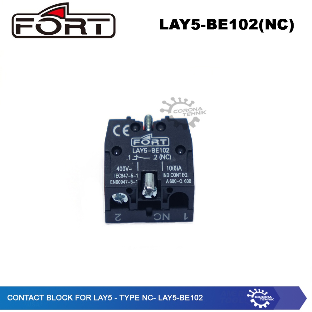 LAY5-BE102 - Contact Block Saklar for LAY5 - Type NC